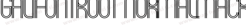 GauFontRoot NormalMacromedia Fontog字体转换